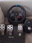Logitech G29 ratt och shifter PlayStation 