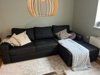 Divansoffa med förvaring