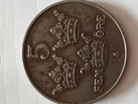 5 öring från Sverige årtal 1944