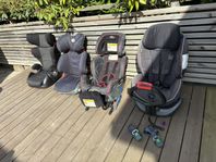 Bilbarnstolar Besafe, Akta Graco, Britax