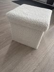 Sittpall teddy vit 