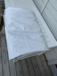 2 st Kraftig Biltema presenning (650g/m2), 5x7 meter