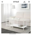 Ikea Vittsjö satsbord i vitt 
