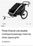  Thule Chariot Lite doubel  Multisportcyckelvagn