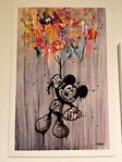 Canva tavla med micky figur 