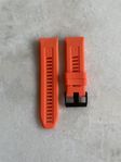 Orange Klockarmband 26mm Garmin(Fenix 5x,Fenix 6x,Fenix 7x m