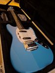 Fender Mustang mij Japan som ny med Gator hårdcase