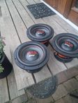bas högtalare Gas GPP250 10" 1500w Rms
