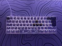 gaming tangentbord (vit)