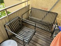 Hay palissade lounge soffa och fåtölj