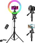 UBeesize Ring Light 12 Inch RGB With 170cm Tripod