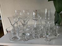 Blandat glas