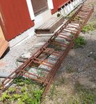 Utdragbar järnstege