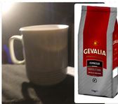 kaffe och kaffekopp