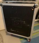 12U rack med hjul