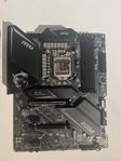 Msi MPG z490 gaming edge wifi moderkort