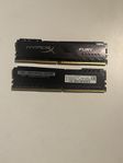 HyperX Fury 16gb ram minne (2x8Gb)