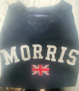 Morris herrtröja mörkblå