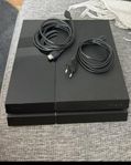 ps4 med en kontroll