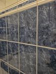 Blått kakel 20x30