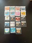 blandade 3DS/DS spel, även pokemon