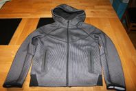 Nike Tech grå jacka / tröja Strl S (128-137)
