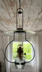 Taklampa fotogen Lyckeby Karlskrona Lampfabrik