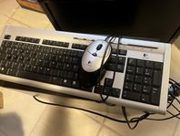 Logitech mus och tangentbord - lite använda