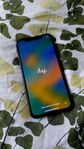 iPhone X - 256 gb, sprucken baksida.