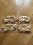 Guld silke sovmasker strl xs Nya 50kr styck