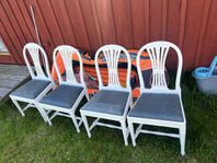 fina äldre stolar. tyg behöver bytas 
