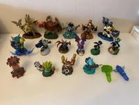 17 stycken Skylanders 