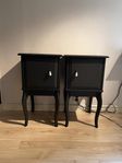 IKEA Edland sängbord – par i massivt trä