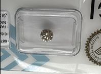 naturlig diamant 0,62 carat