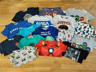 Klädpaket tshirt strl 122/128