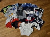 Klädpaket pojke överdelar strl 92-110/116 mkt fint skick