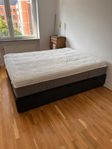 Dubbelsäng 160*200 cm - Ikea Nordli med förvaring 