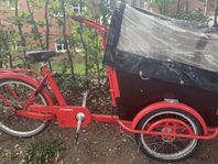Lådcykel trehjulig utan el!