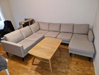 Sierra Hörnsoffa, 2+3-sits med schäslong säljes (MIO)