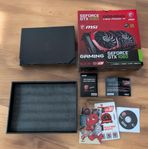 MSI GTX 1060 6 GB Twin Frozr VI – ENDAST kartong & tillb