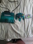 nintendo 64 ice blue