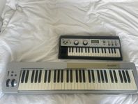 Mikrokorg XL & m-audio midi klaviatur