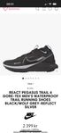 Nya Nike react Pegasus trail 4 löparskor