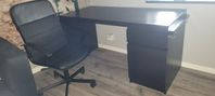 Malm skrivbord + stol
