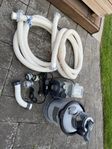 intex sandfilter med pump och tillbehör