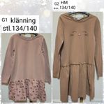 Stl.134/140 klänningar kläder