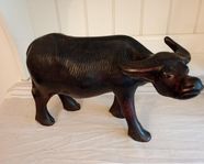 Vintage träskulptur