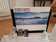 Seiko skyltmaterial för klockor