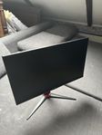 AOC gaming skärm 1ms 165hz