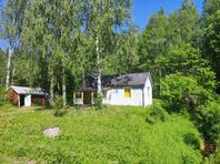 Fritidshuset vid bäcken i Svartlå